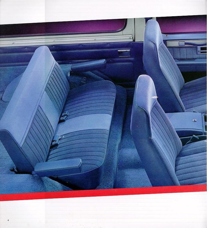 1986 Chevrolet Blazer Brochure Page 3